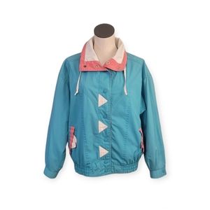 Retro Pastel Windbreaker